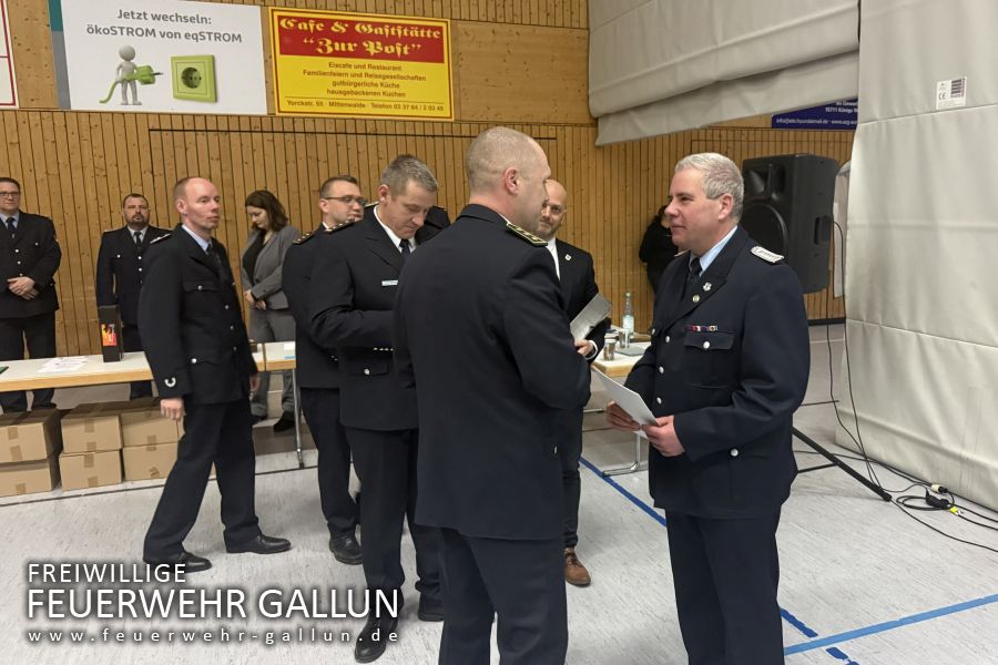 Jahreshauptversammlung der FF Stadt Mittenwalde